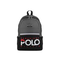 Cambridge Polo Club CPC3019.003 Preppy II Gri Çift Ana Bölmeli Unisex Okul Sırt Çantası