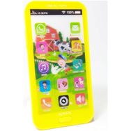 Can Ali Toys 12 Fonksiyonlu Sarı Türkçe Sesli Oyuncak Dokunmatik Cep Telefonu