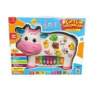 Can Ali Toys CNL-2222 Türkçe Hayvan Sesli Piyano İnek