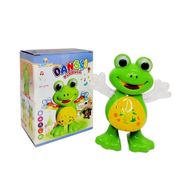 Can Ali Toys Pilli Işıklı Müzikli Danscı Kurbağa Oyuncak