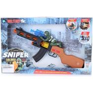 Can Ali Toys Sesli Işıklı Oyuncak Sniper Soldier Tüfek