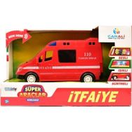 Can Ali Toys Sesli Işıklı Sürtmeli İtfaiye