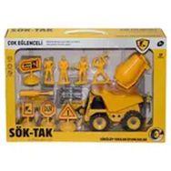 Can-Em Oyuncak CNM15 Sök Tak İş Makineleri Seti