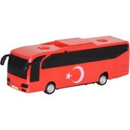 Can-Em Oyuncak CNM35 Kırmızı Türk Bayraklı Sürtmeli Oyuncak Araba