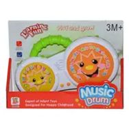 Can-Em Oyuncak Kutulu Pilli Sesli Işıklı Davul
