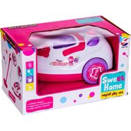 Can-Em Oyuncak Pilli Elektrik Süpürgesi pembe