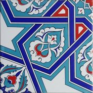 Can Seramik Cç72 Kütahya Çini 5'li 20x20 cm Karo