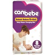 Canbebe 8x6 48 Adet Bebek Bakım Örtüsü