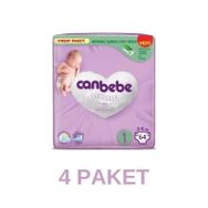 Canbebe No:1 Yenidoğan 256 Adet Bebek Bezi