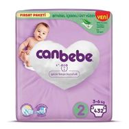 Canbebe No:2 Mini 432 Adet Bebek Bezi