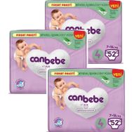 Canbebe No:4 Maxi 156 Adet Bebek Bezi