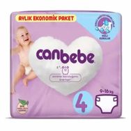 Canbebe No:4 Maxi 96 Adet Bebek Bezi