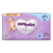 Canbebe No:4+ Maxi Plus 50 Adet Bebek Bezi