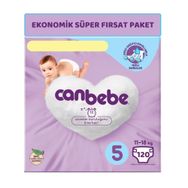 Canbebe No:5 Junior 120 Adet Bebek Bezi