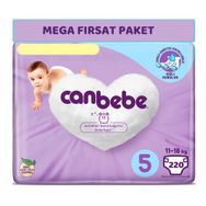 Canbebe No:5 Junior 220 Adet Bebek Bezi