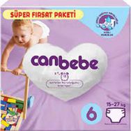 Canbebe No:6 XLarge 8 Adet Bebek Bezi