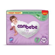 Canbebe No:7 XXLarge 112 Adet Bebek Bezi