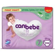 Canbebe No:7 XXLarge 256 Adet Bebek Bezi