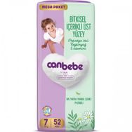 Canbebe No:7 XXLarge 52 Adet Bebek Bezi