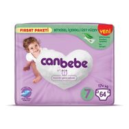 Canbebe No:7 XXLarge 56 Adet Bebek Bezi