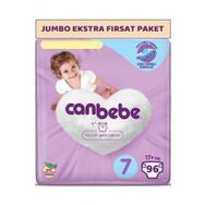 Canbebe No:7 XXLarge 96 Adet Bebek Bezi