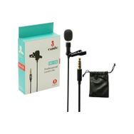 Candc Siyah DC-C6 Cep Telefonu Uyumlu Yaka Mikrofonu