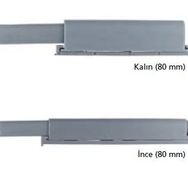 Canex 40 mm Kalın Gri Mıknatıslı Kapak İtici