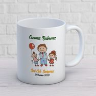 Canım Babamız İki Tarafı Baskılı Kupa