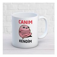 Canım Kendim İki Tarafı Baskılı Kupa