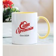 Canım Öğretmenim Sarı Kupa Bardak