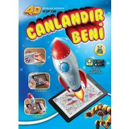 Canlandır Beni - Erkekler için Boyama Kitabı - kollektif
