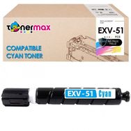 Canon C-EXV 51 C IR C5500-C5535-C5540-C5550-C5560 Muadil Mavi Toner
