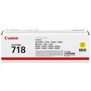 Canon CRG-718 - LBP-7200-7660-7680-MF-8340 Sarı Orjinal Toner