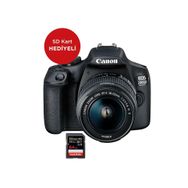 Canon EOS 2000D 18-55 mm III Lens + Hafıza Kartı