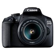 Canon EOS 2000D BK 18-55 EU26 DSLR 24.1 mp APS-C Sensör 4K Siyah Kamera