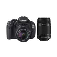 Canon EOS 600D 18-55mm + 55-250mm Lens DSLR Fotoğraf Makinesi