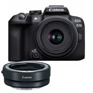 Canon EOS R10 18-45 mm Lens ve EF-EOS R Adaptör