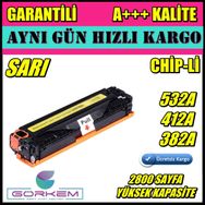 Canon Mf8540/mf8540cdn Muadil Sarı Toner