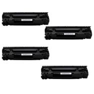 Canon Neon CRG 728 4'lü Ekonomik Paket Muadil Yazıcı Kurtuş