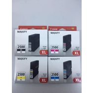 Canon PGI-2500XL C MB4050-5050-5350 Siyah Beyaz Cyan Mavi Mürekkep Kartuş