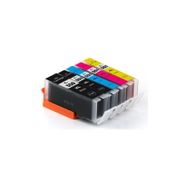 Canon Premium® Pixma MG6650 Uyumlu 5 Renk Yüksek Kapasite Muadil Kartuş