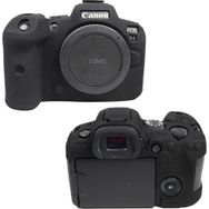 Canon R5 Silikon Siyah Tekli Koruma Kılıfı