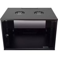 Canovate 15U Soho Rack 600x600 mm Siyah Duvar Tipi Kabinet