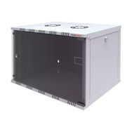 Canovate Eko Serisi 15U 540x550 mm Yan Panelli Tek Gövdeli Gri Duvar Tipi Kabinet