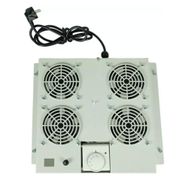 Canovate RAL7035 Termostatlı Gri 4'lü Rack Kabinet Fan Modülü