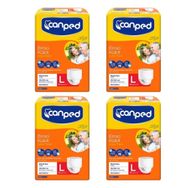Canped 110-150 cm Emici Külot Büyük L 4 Paket 120 Adet Hasta Bezi
