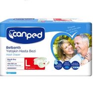 Canped 30'lu Büyük Boy Belbantlı Yetişkin Hasta Bezi