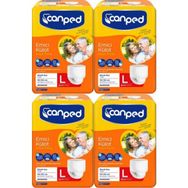 Canped 4x30 120 Adet L Emici Külot Yetişkin Hasta Bezi