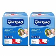 Canped 4x7'li 28 Adet Belbantlı Yetişkin Large Büyük Hasta Bezi