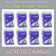 Canped 60x90 80 Adet Yatak Koruyucu Örtü